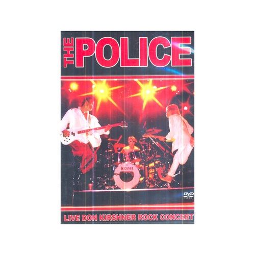 DVD THE POLICE - LIVE DON KIRSHNER ROCK CONCERT