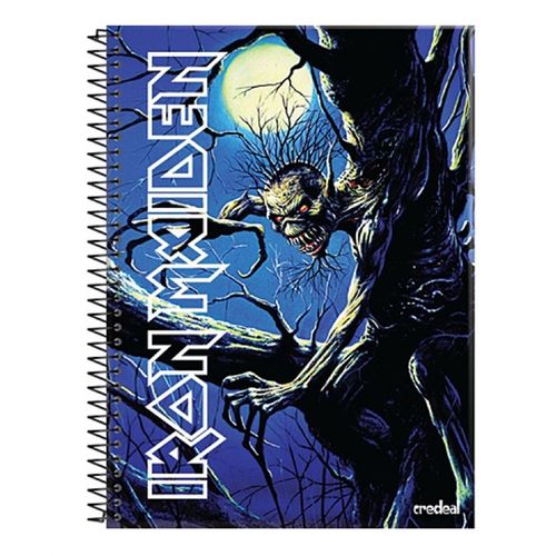 Caderno Iron Maiden Fear Of The Dark 15 Matérias