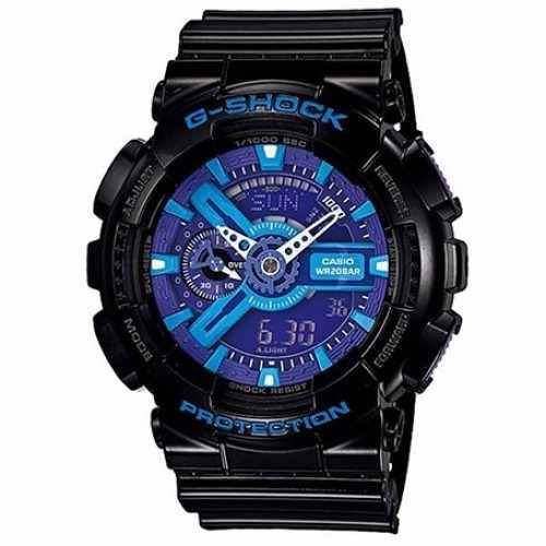 Relógio Casio G Shock Preto Roxo GA-110HC-1A
