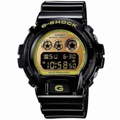 Relógio Casio G Shock Preto Dourado DW-6900CB-1