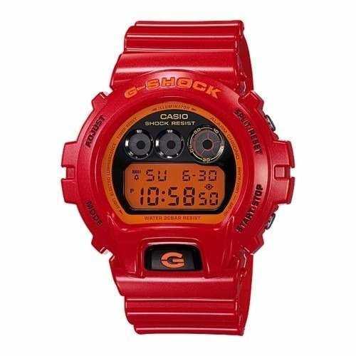 Relógio Casio G Shock Vermelho DW-6900CB-4