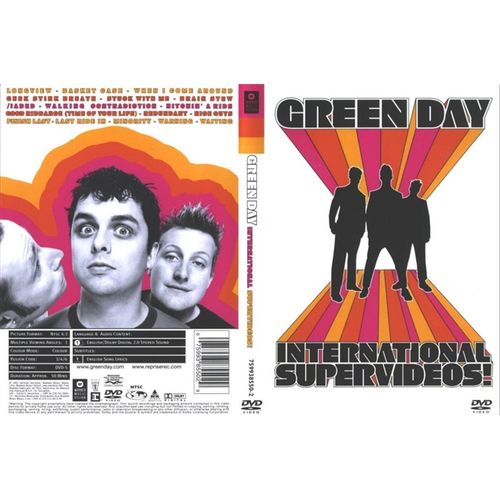 DVD GREEN DAY - INTERNATIONAL SUPERVIDEOS!