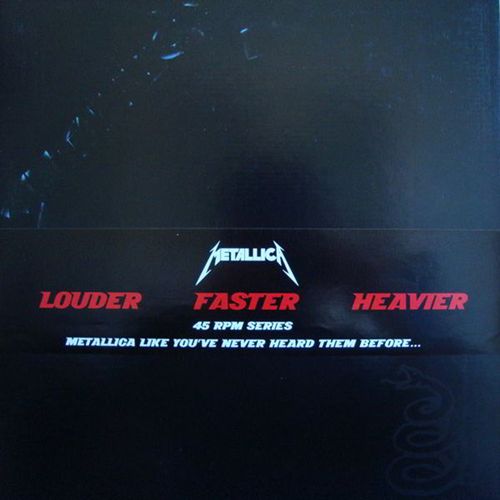 Vinil Metallica Black Album Louder Faster Heavier Edition 4 Discos