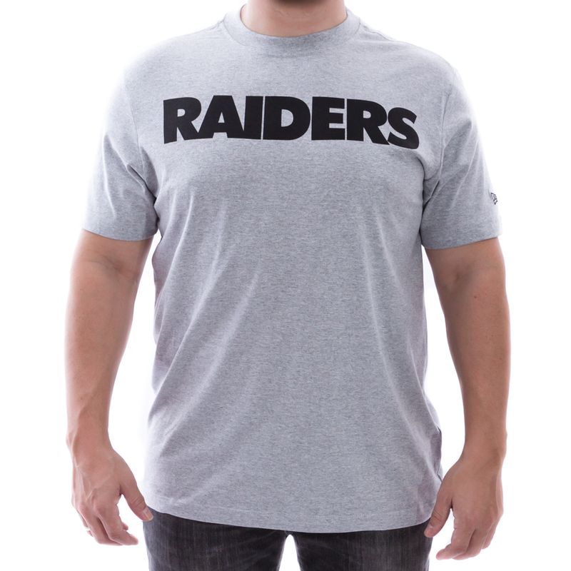 Camiseta-New-Era-Oakland-Raiders-Newperm-Mescla