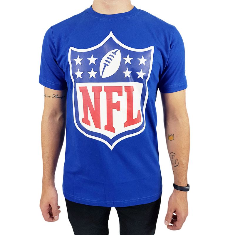 Camiseta-New-Era-NFL-Shield-Azul-