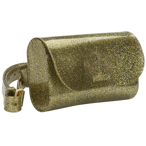Pochete Melissa Cute Bag Vidro Glitter Ouro