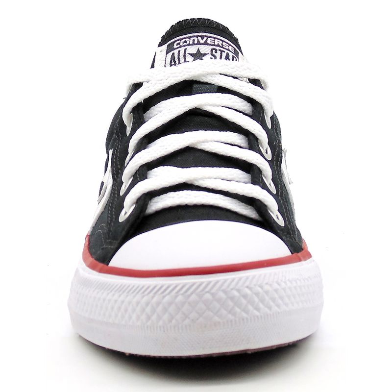 Tênis All Star Converse Star Player CO01360003 Masculino - Preto e Vermelho  e Branco - 37