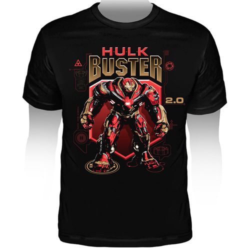 Camiseta Marvel Avengers Infinity War Hulk Buster MVL016