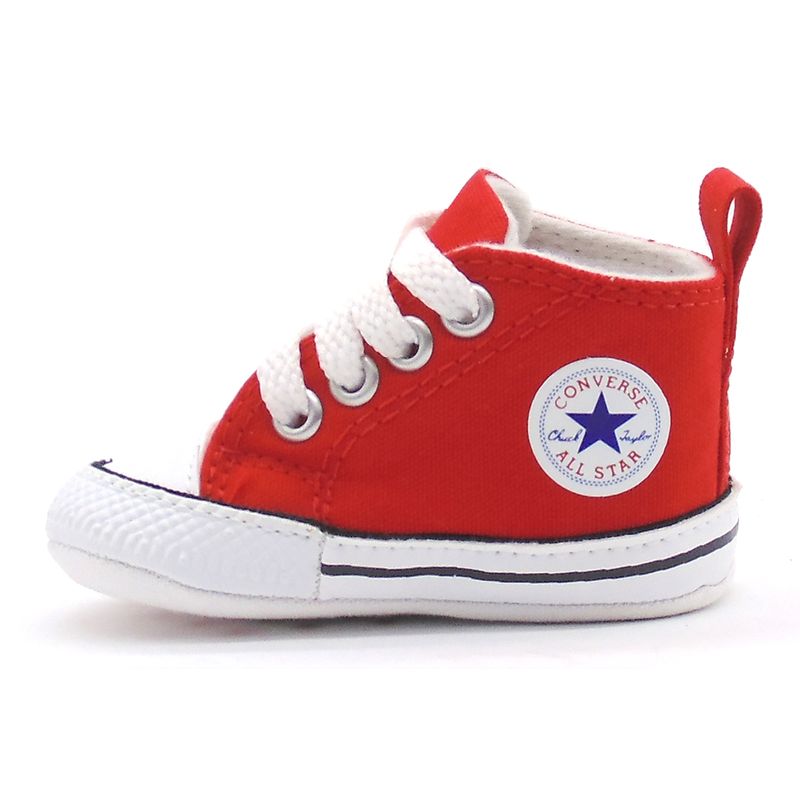 All star hot sale baby vermelho