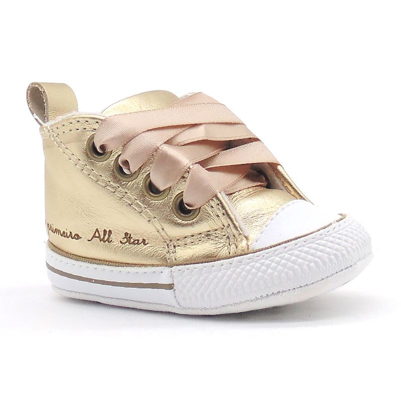 All star best sale infantil dourado