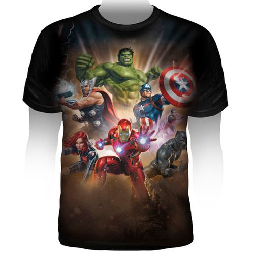 Camiseta Premium Marvel Avengers CMP003