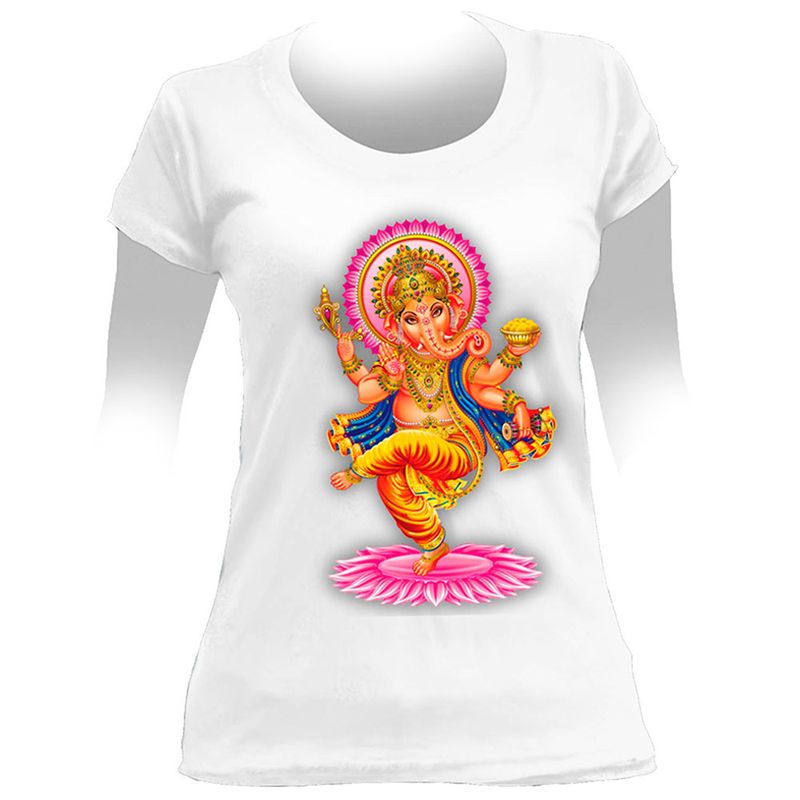 Camiseta-Feminina-Ganesha-