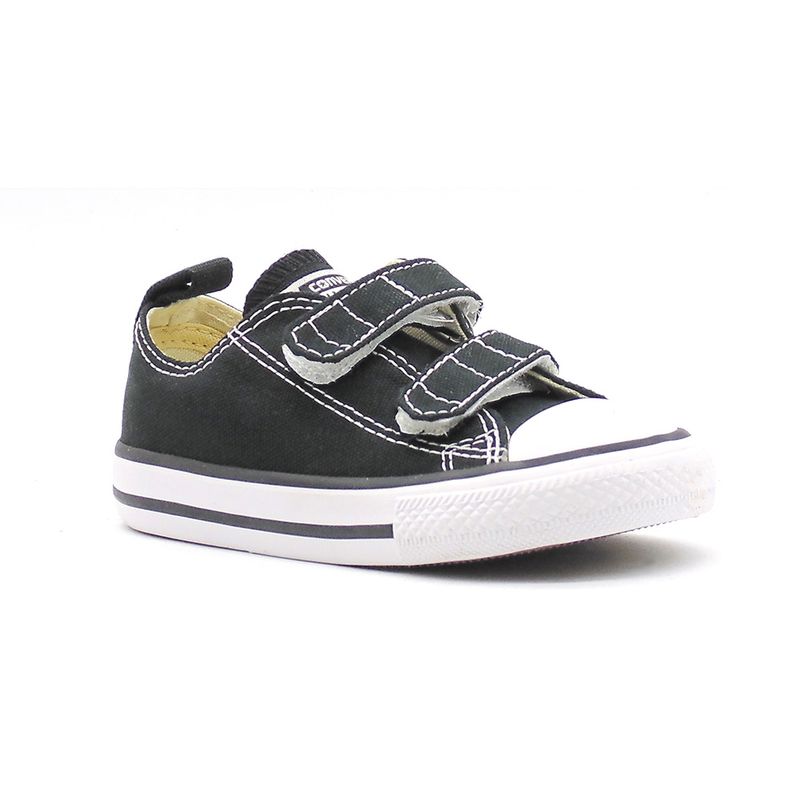 Tênis All Star Border Ox Baby Infantil - PRETO/BRANCO - Andaraki