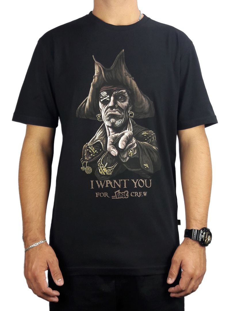 Camiseta-Lost-Basica-Crew-Pirate-Preto
