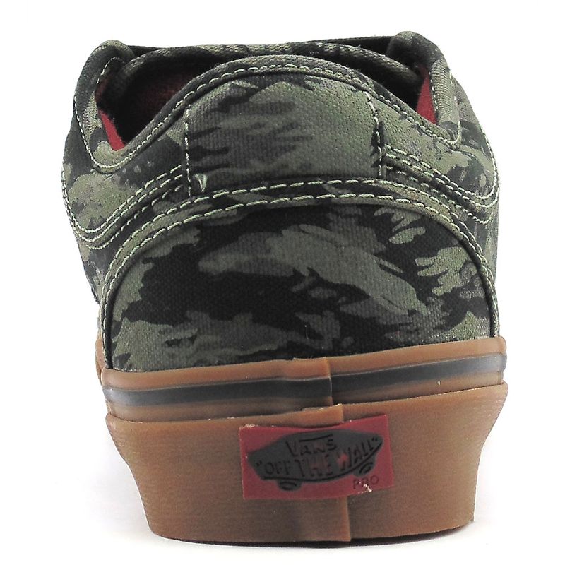 Vans sales camuflado cinza