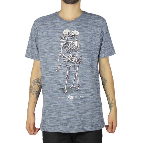 Camiseta Lost Skull Lovers Marinho