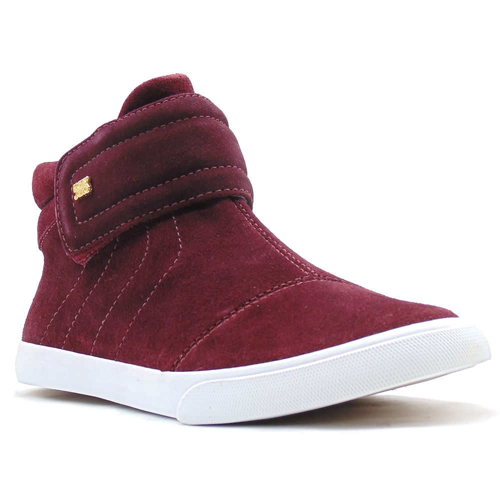 Tenis mary jane store bordo