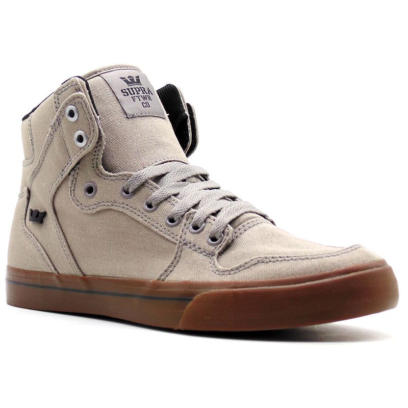 T nis Supra M Vaider Grey Gum Botinha L2