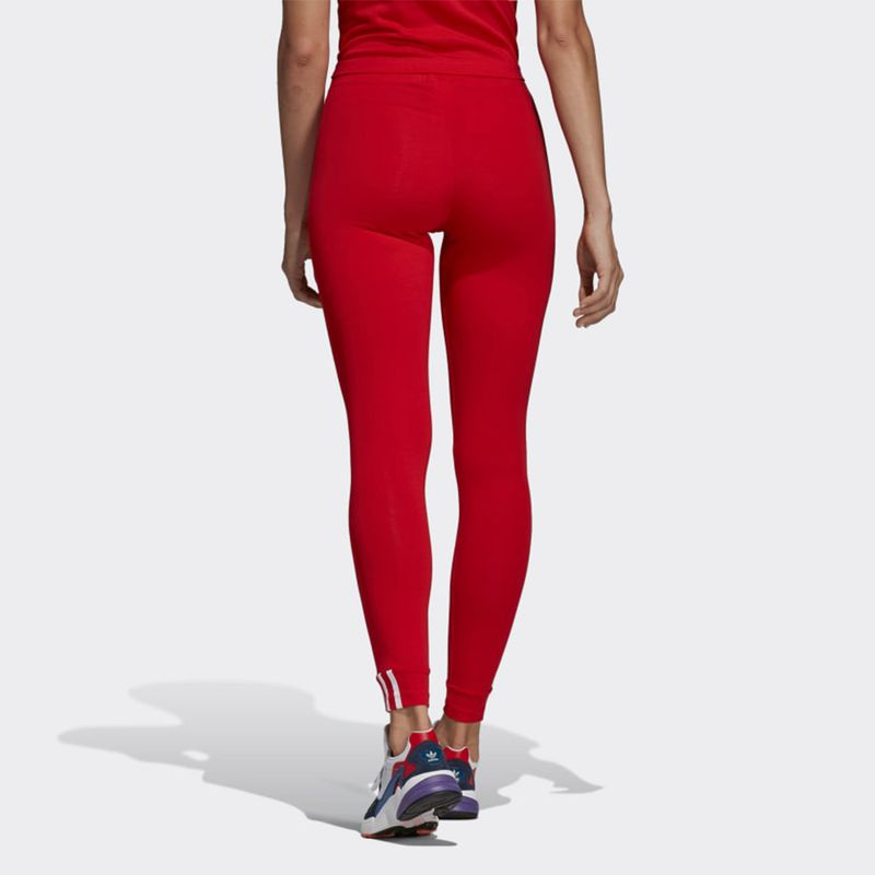 Calça Legging Adidas Yoga Feminina - Vermelho