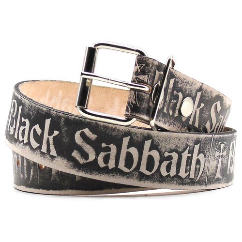 Cinto Couro Black Sabbath