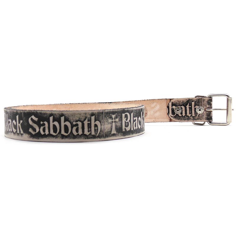 Black sabbath belt outlet buckle