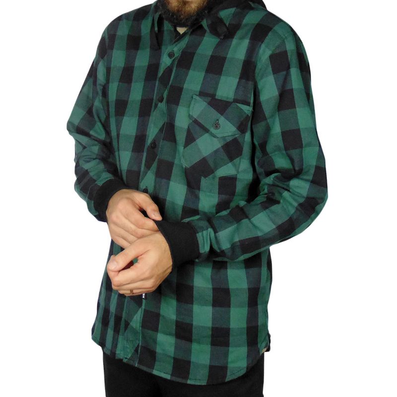 Camisa-Xadrez-Hocks-Floresta-–-Verde