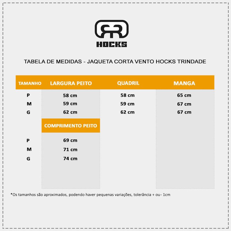 Corta vento 2024 hocks trindade