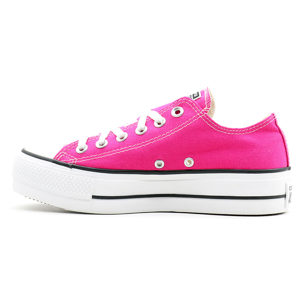 TÊNIS CONVERSE ALL STAR CHUCK TAYLOR PLATAFORMA LIFT BRANCO - TEAHUPOO  SKATE SHOP