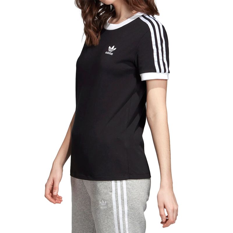 Camiseta-Adidas-3-Stripes---Preta