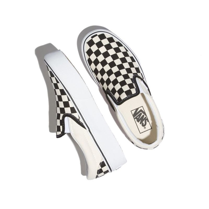 Vans quadriculado hot sale plataforma