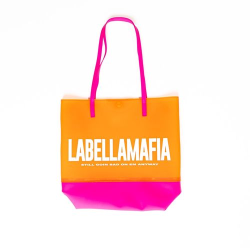 Bolsa Labellamafia Beachwear Rosa/Laranja - 22695