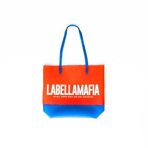 Bolsa Labellamafia Beachwear Azul/laranja - 22696
