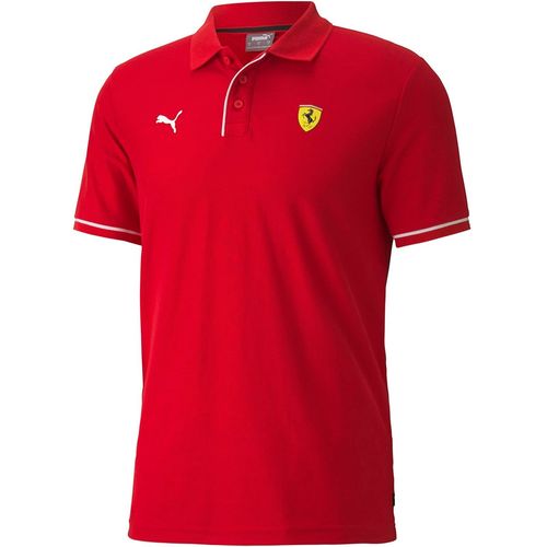 Camiseta Polo Puma Ferrari Racing - Vermelho