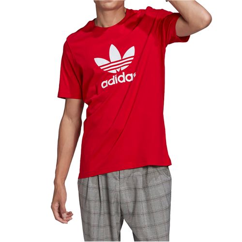 Camiseta Adidas Adicolor Classic Trefoil – Vermelho GN3468
