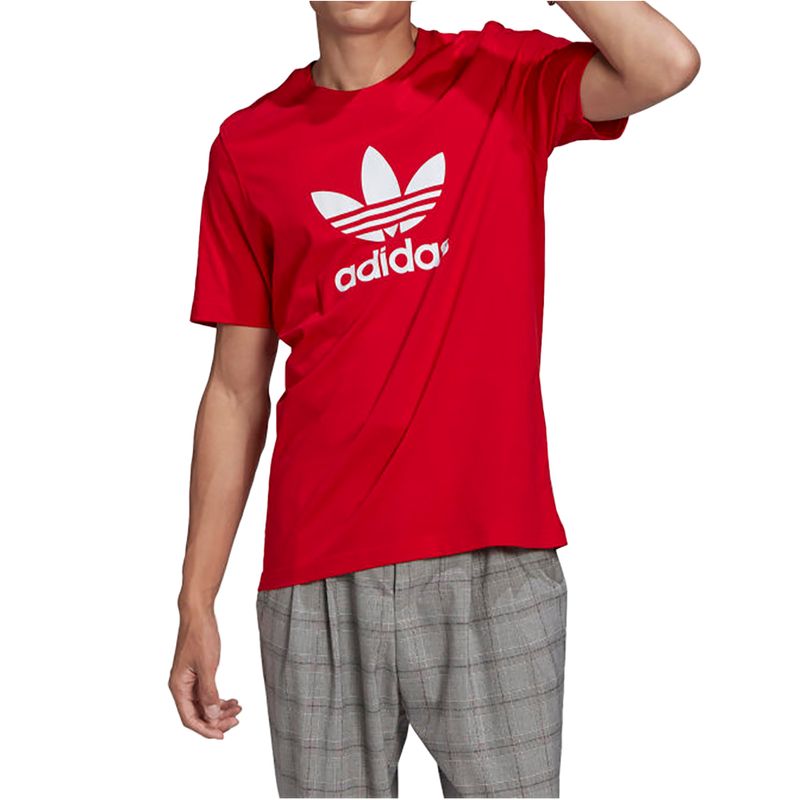 camiseta-adidas-adicolor-classic-trefoil-vermelho-vitrine