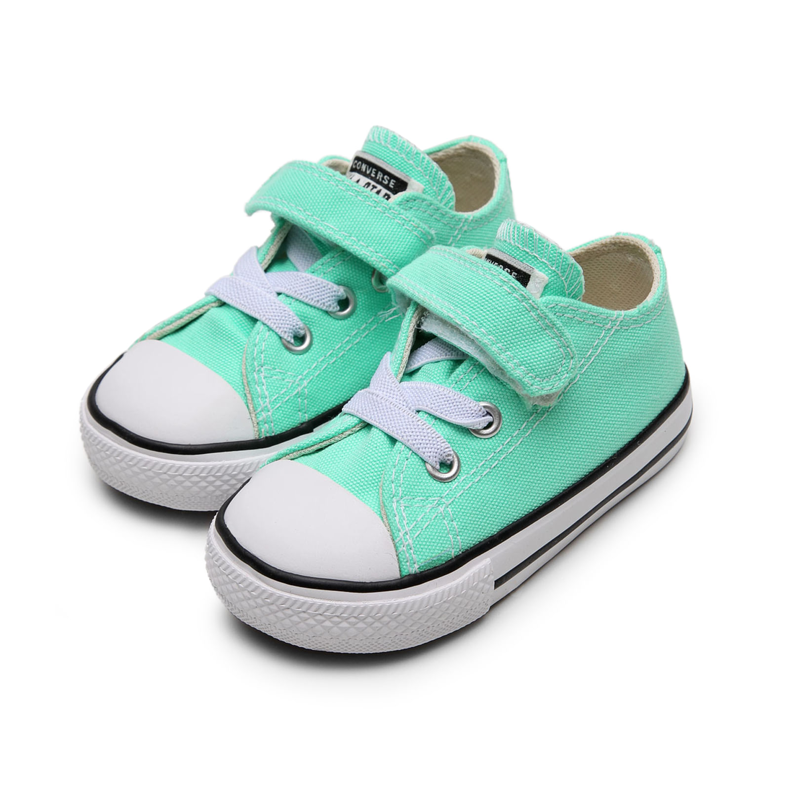 Tenis all outlet star verde infantil