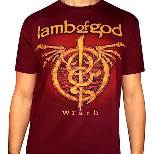 Camiseta Stamp Lamb Of God Wrath TS1283