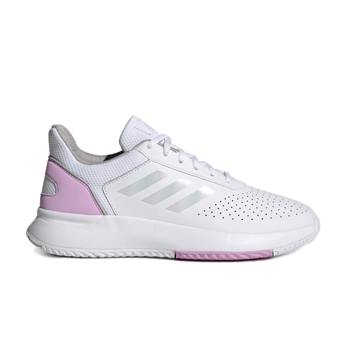 Tênis Adidas Courtsmash - Branco/Rosa