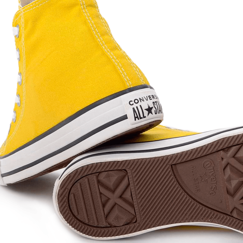 Converse amarelo best sale cano médio