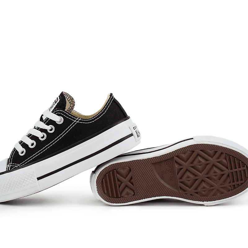 Tênis All Star Infantil Chuck Taylor Lift Plataforma - Preto