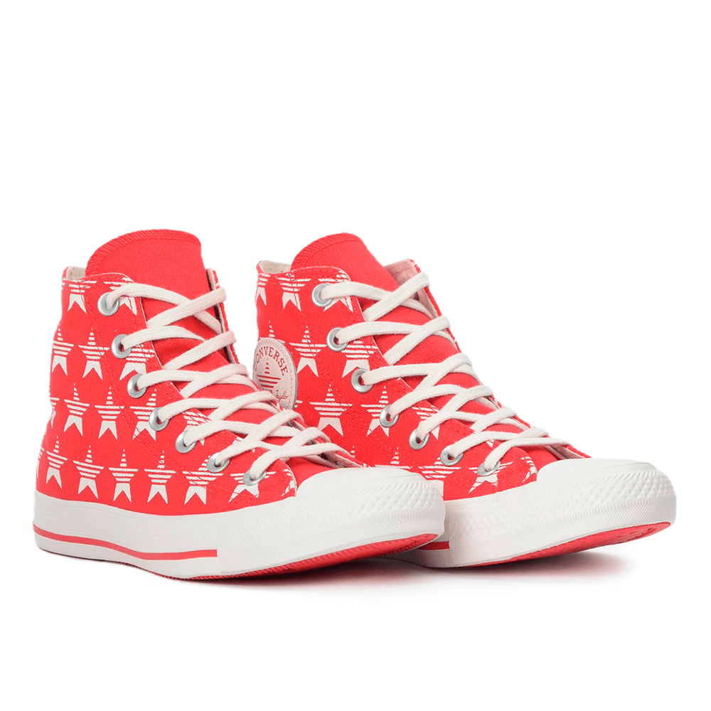 TÊNIS ALL STAR CONVERSE CHUCK TAYLOR CANO ALTO BRILHO CT1854 - Sportlins -  Calçados e Esportes