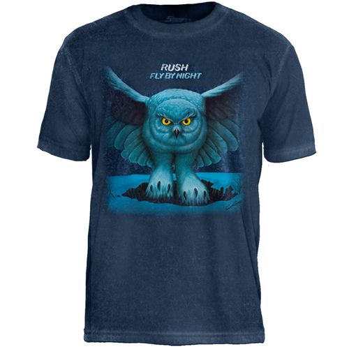 Camiseta Stamp Especial Rush Fly By Night MCE164
