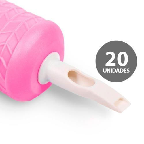 Biqueira Electric Ink Magnum 9 Grip 30mm Closed Pacote 20 Unidades -Pink