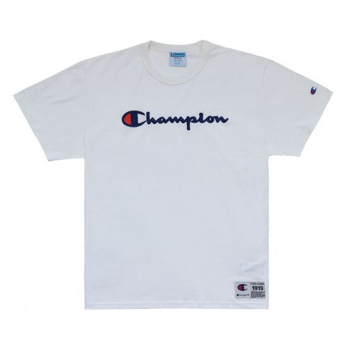 Camiseta Champion Logo - Branco