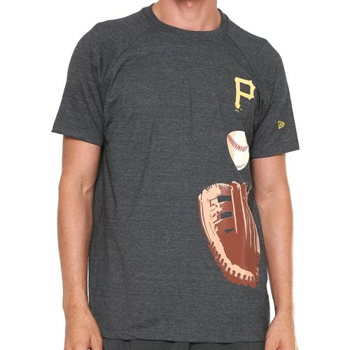 Camiseta New Era Sports Vein Pittsburgh Pirates - Chumbo