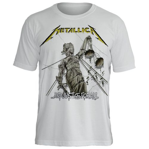 Camiseta Stamp Metallica And Justice For All TS1457