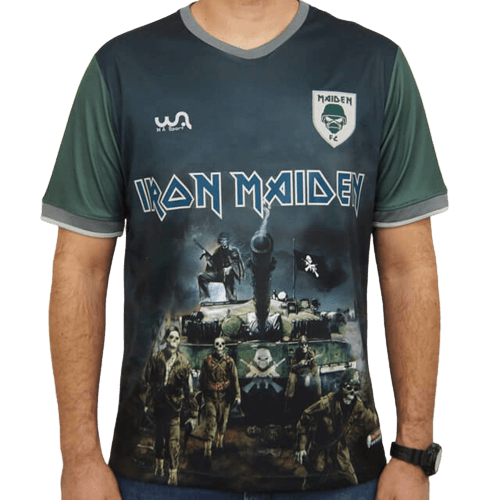 Camiseta Wa Sports Futebol Iron Maiden– A Matter Of Life And Death
