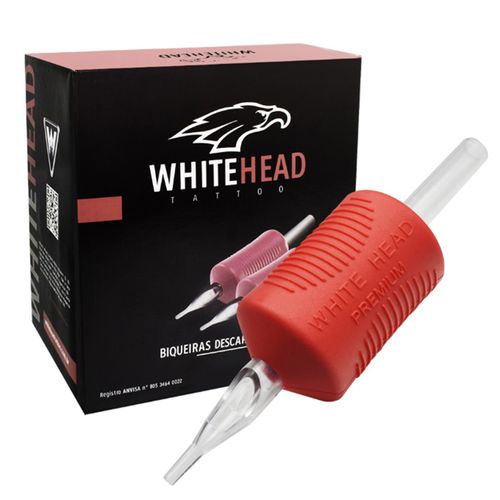 Biqueira White Head Premium Grip 30mm Pacote 20 Unidades