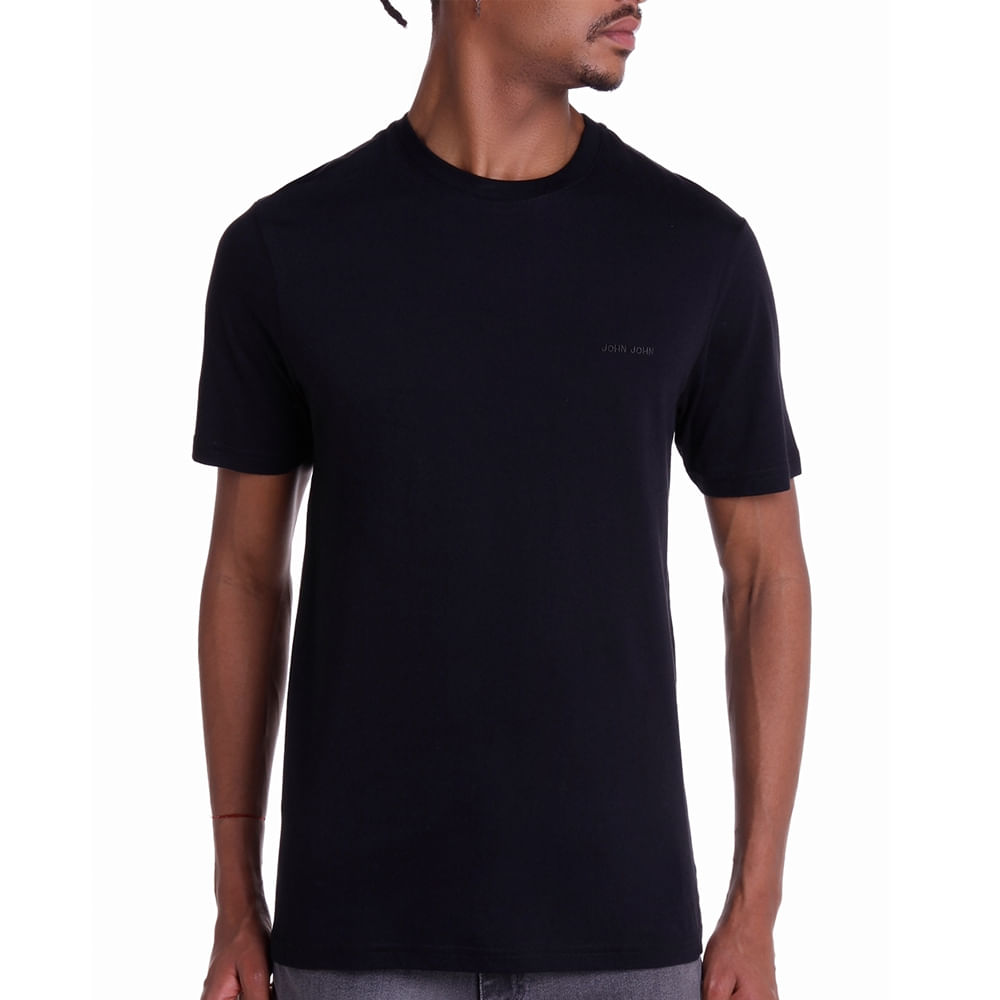 Camiseta John John Rock Preta - Compre Agora