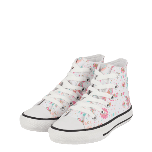 Tênis All Star Infantil Chuck Taylor - Branco Estampado